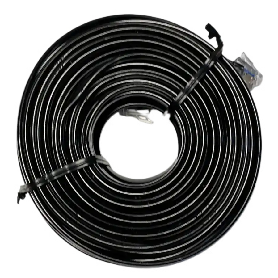 Davis 12m RJ11 extension cable and coupler 7876.040_weatherspares_co_uk