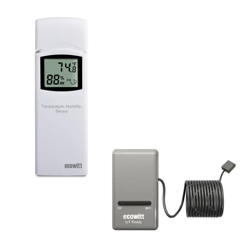 Ecowitt Gateway with WN31 Temperature & Humidity Sensor_weatherspares_co_uk