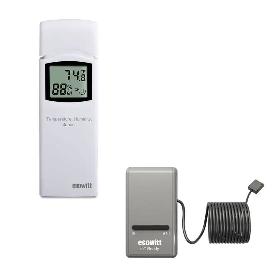 Ecowitt Gateway with WN31 Temperature & Humidity Sensor_weatherspares_co_uk