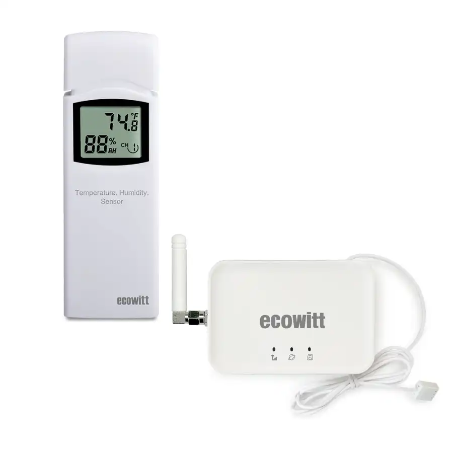Ecowitt Gateway with WN31 Temperature & Humidity Sensor_weatherspares_co_uk