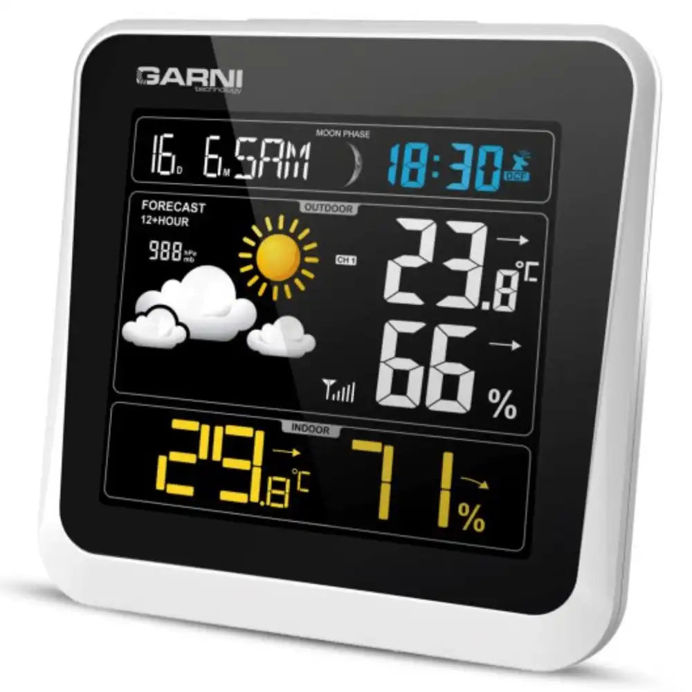 GARNI 525 Multifunction Colour Weather Station_weatherspares_co_uk