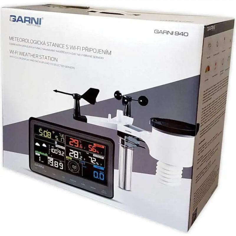 GARNI 940 Colour WiFi Internet Connected Weather Station_weatherspares_co_uk