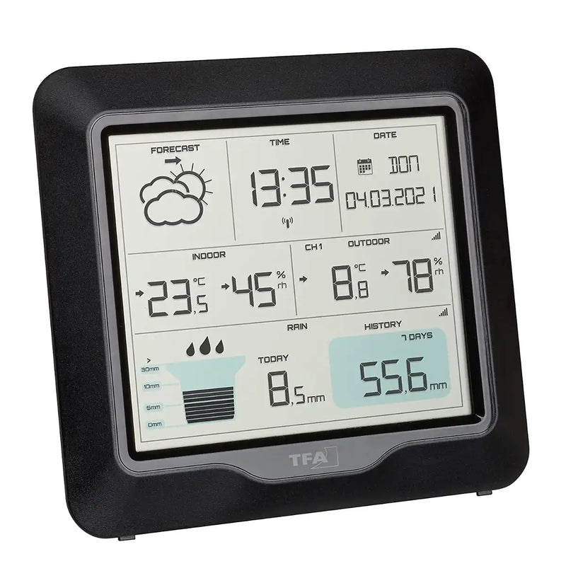 TFA RAIN PRO Wireless weather station with rain gauge 35.1160_weatherspares_co_uk