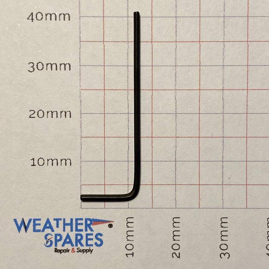 Davis 0.05" Allen Key / Hex Key 7802.090 Weather Spares
