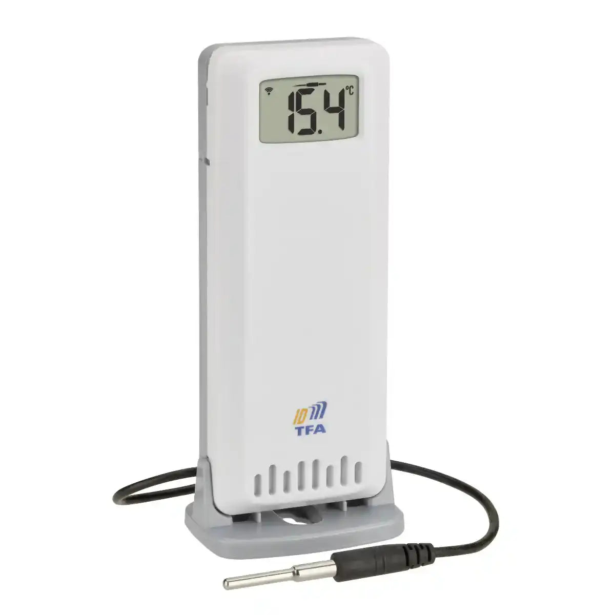 TFA twin temperature transmitter with waterproof cable sensor ID-A3 30.3902
