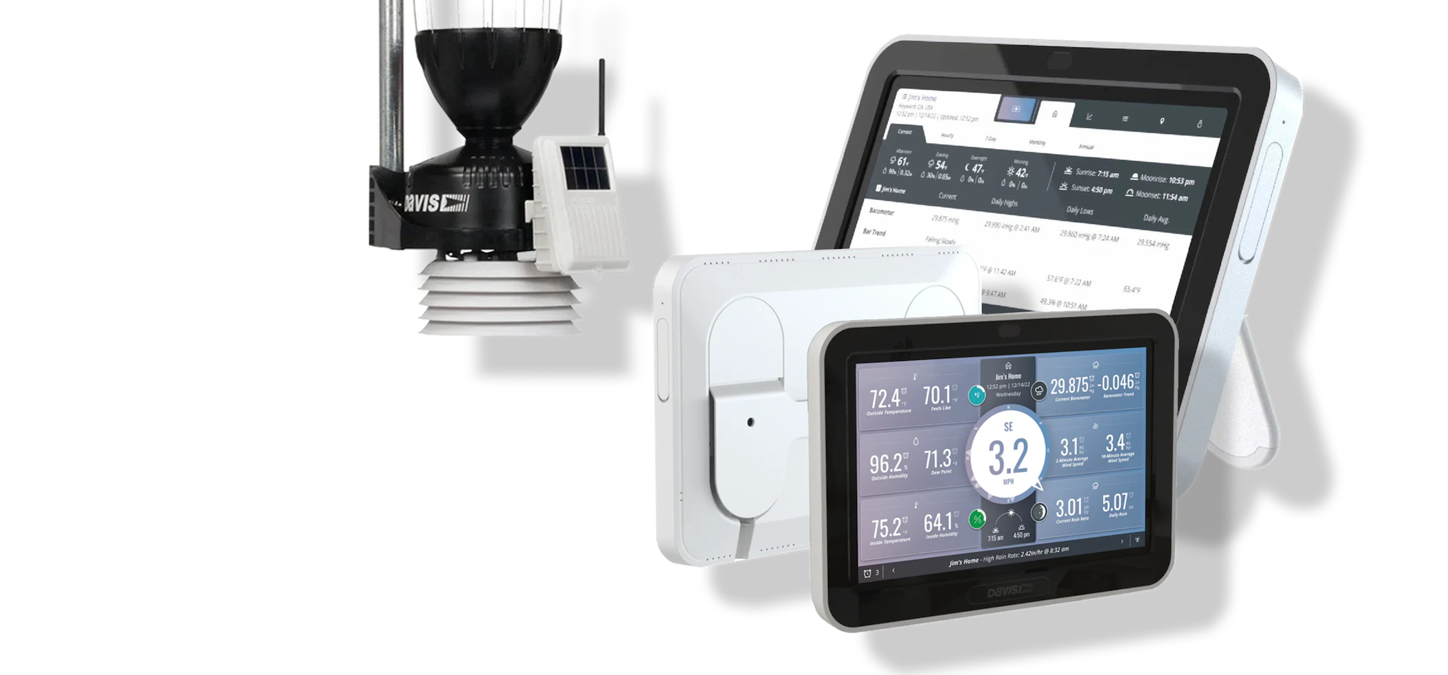 Davis Weather Stations with WeatherLink Console