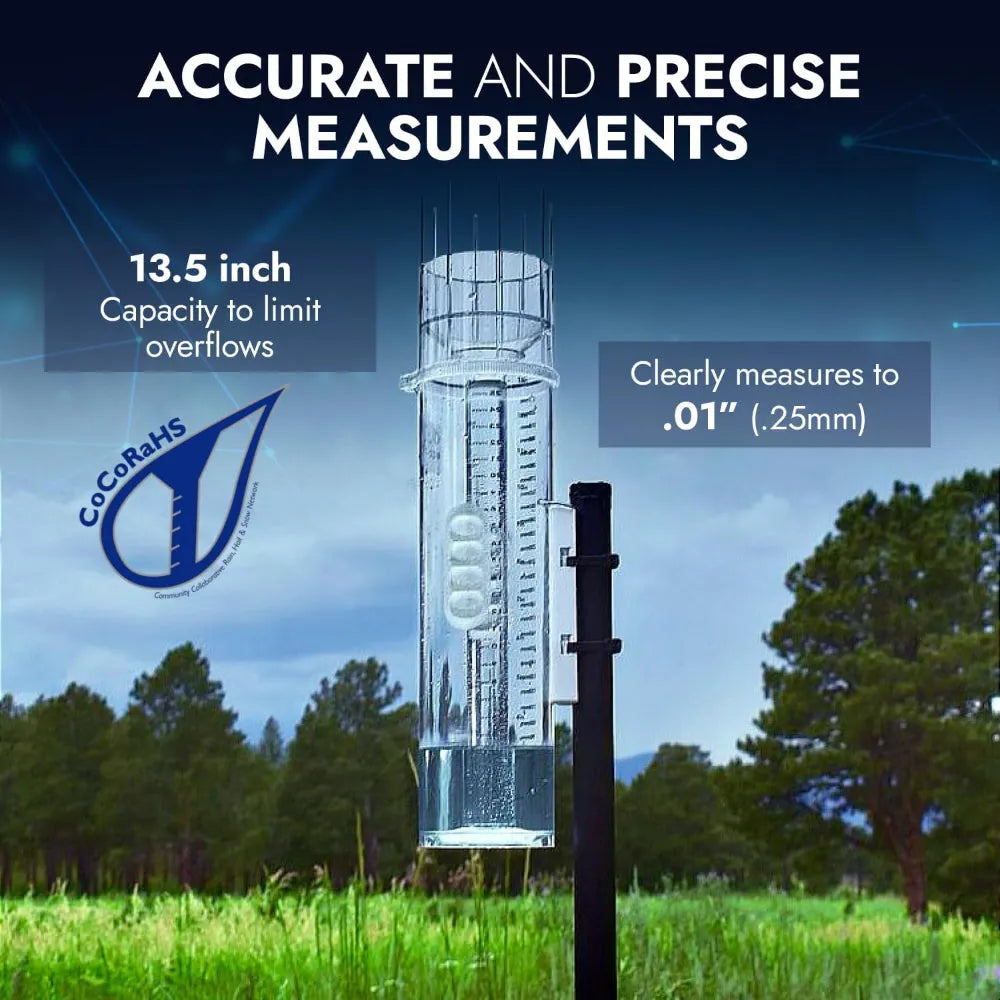Climalytic Tropo Professional Rain Gauge CoCoRaHS Approved_weatherspares_co_uk