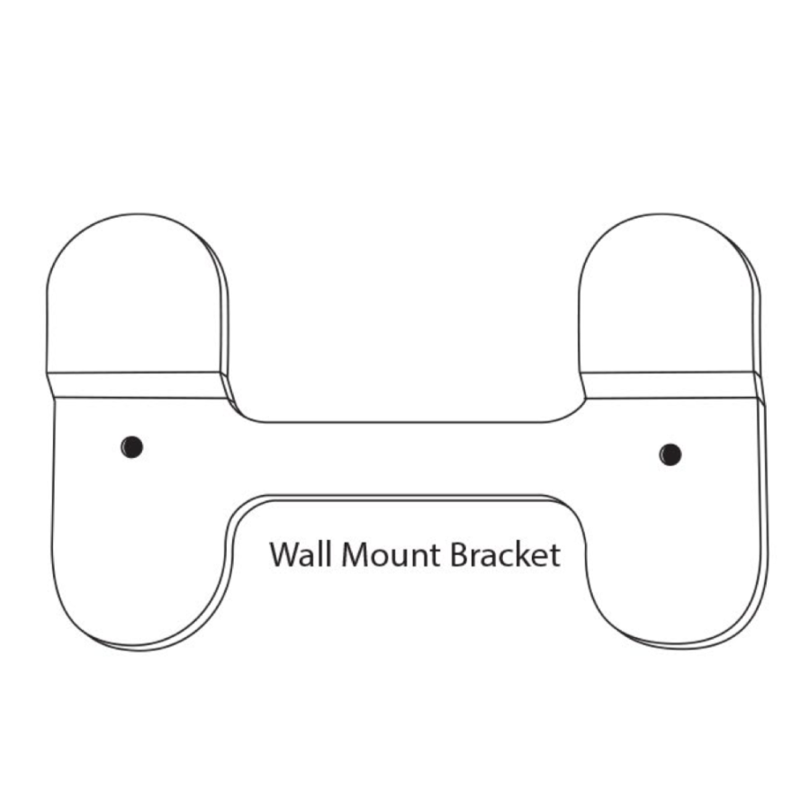 Davis WeatherLink Console Wall Bracket