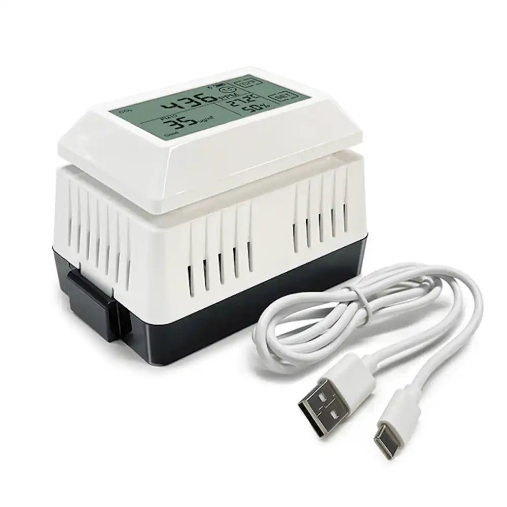 weather-spares-uk.myshopify.com- Ecowitt WH46D Indoor 7-in-1 Air Quality Sensor with LCD, CO2, PM1/PM2.5/PM4/PM10