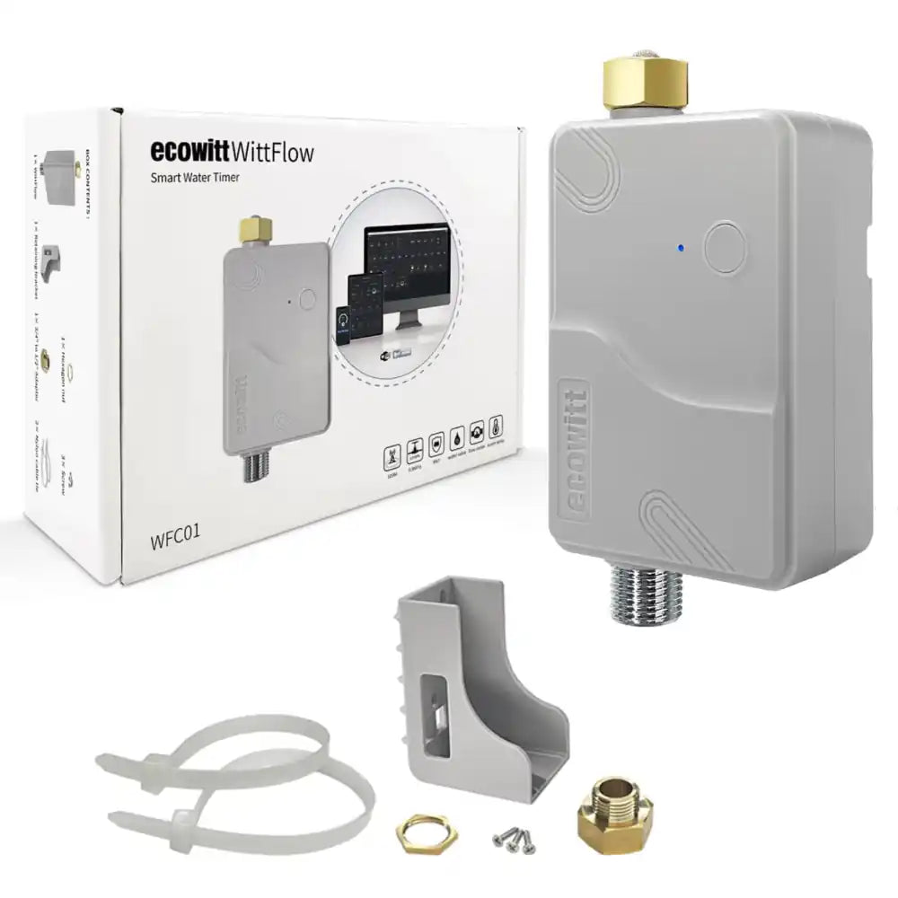 weather-spares-uk.myshopify.com- Ecowitt WittFlow Smart Water Timer with Gateway WFC01/GW3000