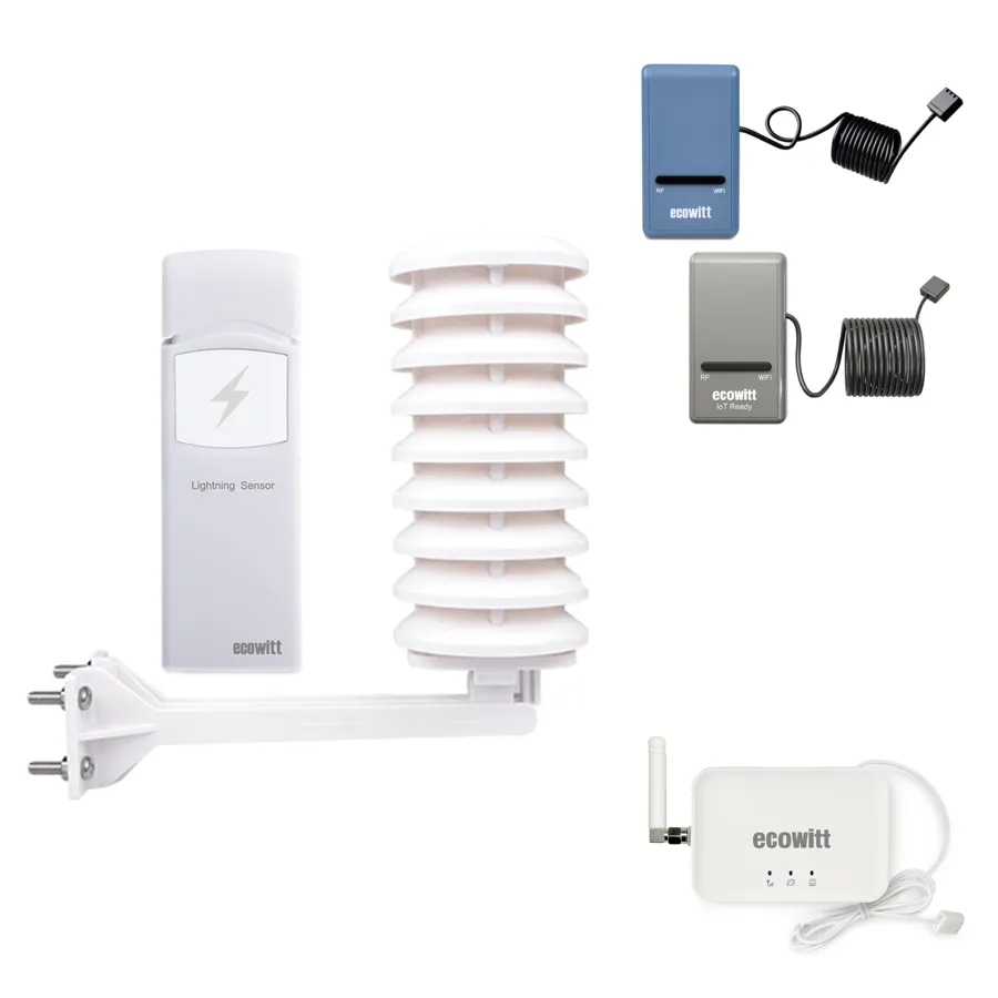 Ecowitt Gateway with WH57 Lightning Sensor_weatherspares_co_uk