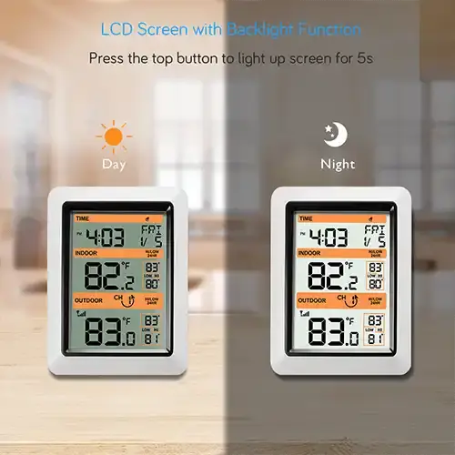 Ecowitt WH0300 Wireless Digital Temperature Monitor with Sensor_weatherspares_co_uk