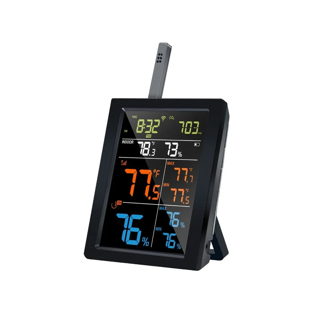 Ecowitt WN1820 console with CO2 Monitor - colour console only_weatherspares_co_uk