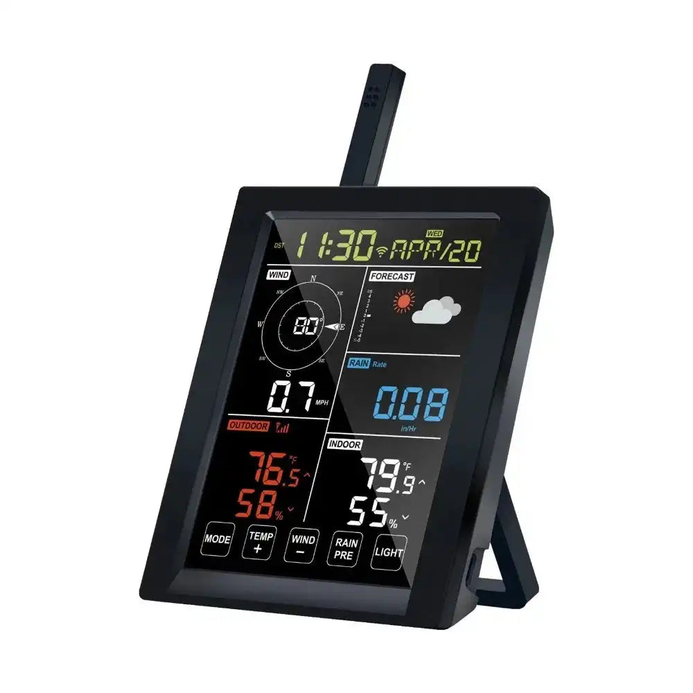 Ecowitt WN1980_C Colour LCD Display Console with WiFi_weatherspares_co_uk