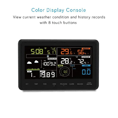 Ecowitt WS2910_C Display Console & Power Cable_weatherspares_co_uk