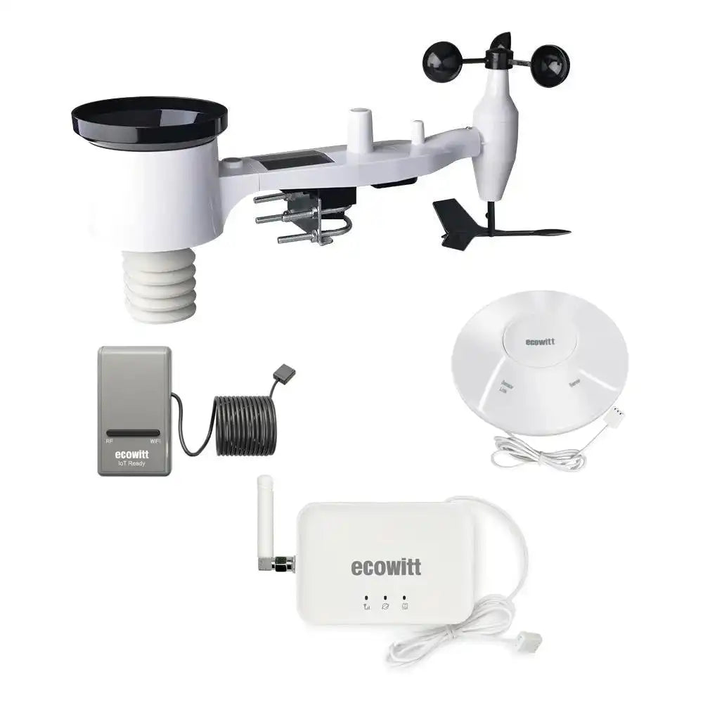 Ecowitt Weather Station with 7-in-1 Sensor & Gateway_weatherspares_co_uk