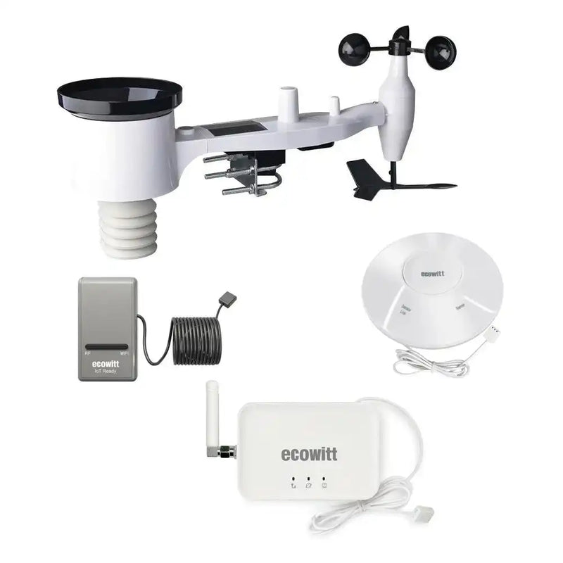 Ecowitt Weather Station with 7-in-1 Sensor & Gateway_weatherspares_co_uk