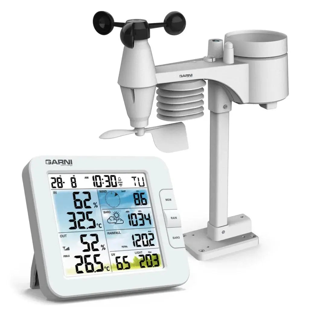 925t GARNI 925T Weather Station with 7-in-1 Sensor & WiFi – Weather Spares