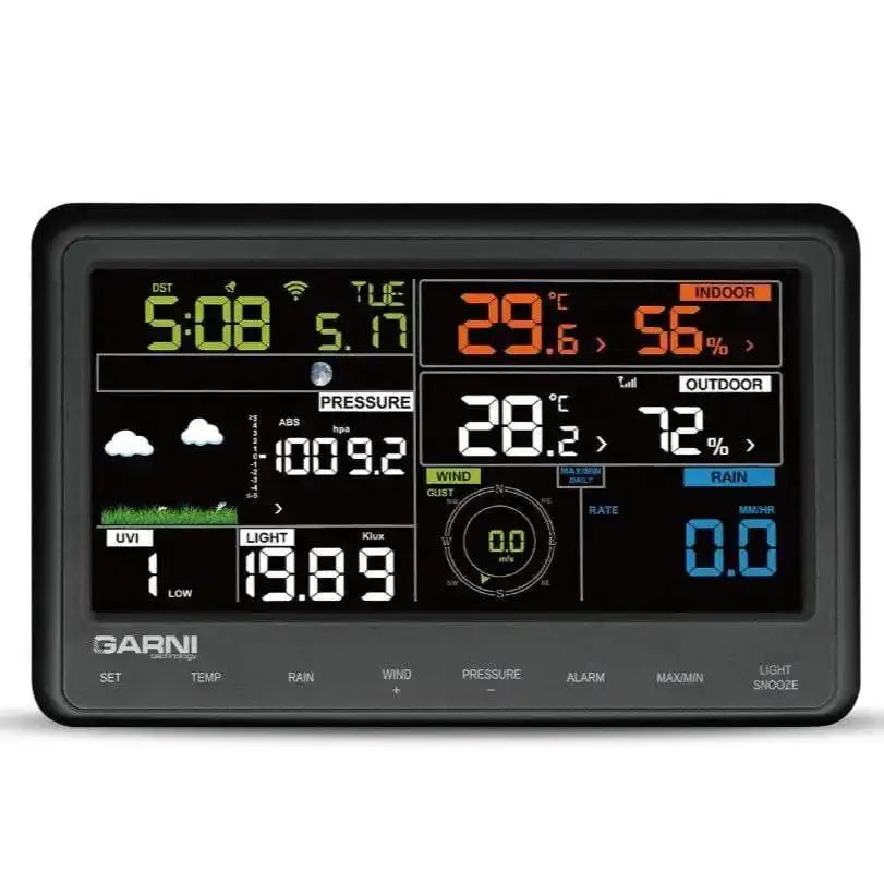 GARNI 940 Colour Console Screen for WiFi Weather Station_weatherspares_co_uk