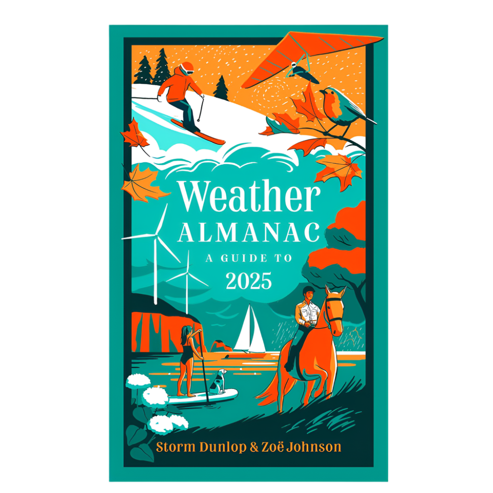 Weather Almanac 2025 a Perfect Gift for Weather Watchers 272 pages