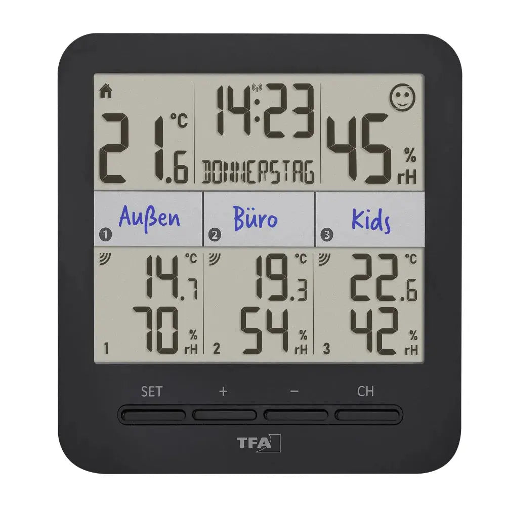 weather-spares-uk.myshopify.com- TFA KLIMA @ Home2 with 3 sensors 30.3075.01