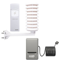 Ecowitt WH57 Lightning Sensor, Shelter & GW1200 WiFi Gateway