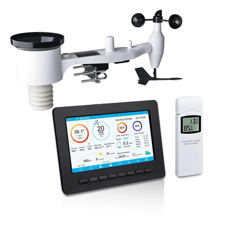 HP2553 TFT Large Display Wi-Fi Weather Station with Ultrasonic