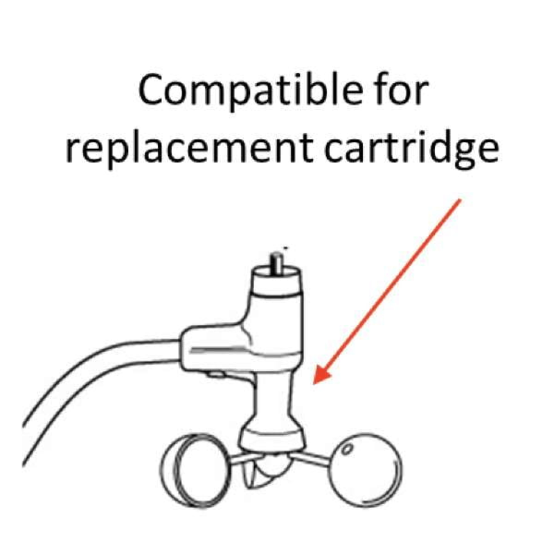 Davis Vantage Pro2 Anemometer Wind Speed Cartridge 7345.953 Weather Spares