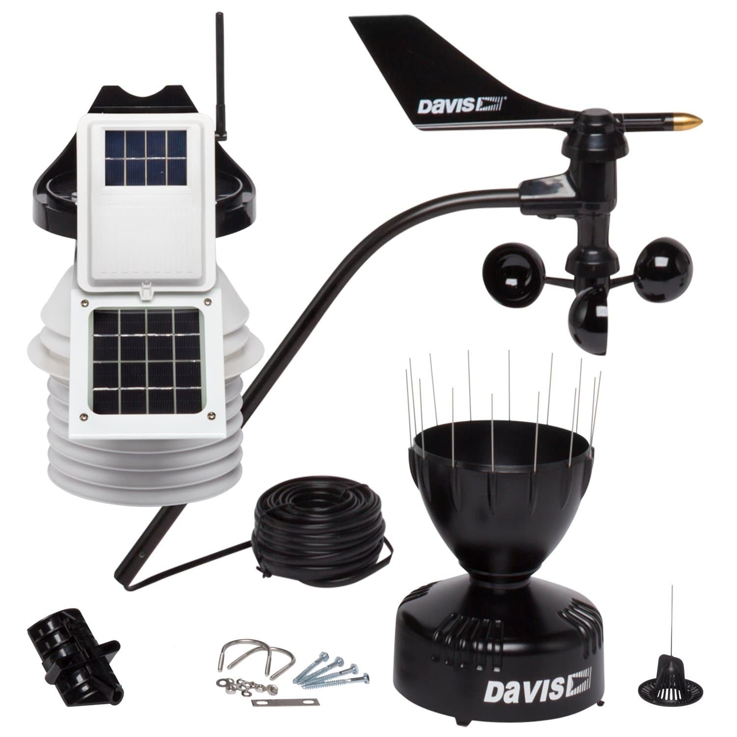 Davis Vantage Pro2 Wireless Sensor Suite with 24 hour FARS 6323OV Weather Spares